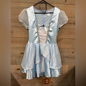Spirit Halloween Cinderella Dress with Choker